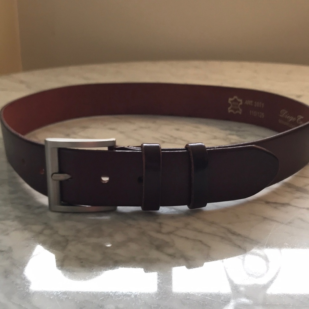 100% LEATHER belt MADE IN ITALY!!